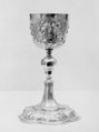 Chalice, Georg Reischl, Silver gilt, German, Augsburg