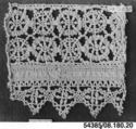 Fragment, Bobbin lace, Greek, Corfu