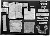 Fragment, Needle lace, Dutch or German, Schleswig