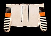 Blouse, cotton, metal, wool, European, Eastern