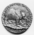 Isotta degli Atti of Rimini, d. 1470, Medalist: Matteo de&#39; Pasti (Italian, Verona ca. 1420–after 1467 Rimini), Bronze, Italian