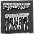 Fragment, Needle lace, punto avorio, punto di Ragusa, Italian