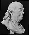 Benjamin Franklin (1706–1790), Jean Antoine Houdon (French, Versailles 1741–1828 Paris), Marble, French