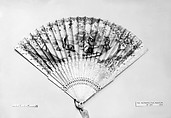 Fan, Skin and ivory, Dutch or Flemish