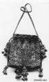 Bag, Silk and metal thread on silk, Italian
