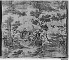 Printed cotton, Designed by Robert Jones, Cotton and linen, British, London