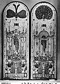 Pair of wall panels, attributed to Jean Démosthène Dugourc (French, Versailles 1749–1825 Paris), Silk and metal thread on silk, French