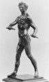 Man Drawing a Sword, Barthélemy Prieur French, Bronze, French, Paris