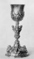 Chalice, Giovanni Valadier, Silver, parcel gilt, Italian, Rome