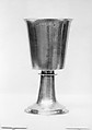 Communion cup, H. Babington, Silver, British, London