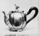 Teapot, Englebart Joosten Jr. (master 1764, still working 1797, died ca. 1805), Silver, wood, Dutch, The Hague
