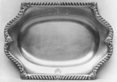 Dish, Paul de Lamerie  British, Silver, British, London