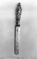 Knife, Silver gilt, British, London