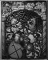 Arms of the Murrer family of Nuremberg, Stained glass, Swiss