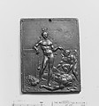 David Triumphant Over Goliath, Moderno (Galeazzo Mondella) Italian, Bronze, Italian