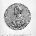 Ippolita Gonzaga (1535–1563), at the age of 17, Medalist: Jacopo Nizolla da Trezzo (Italian, Milan 1515/19–1589 Madrid), Bronze, Italian