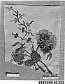Fragment, Silk and metal thread, German