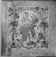 Cabinet, Style of Hugues Sambin (French, Gray ca. 1520–1601 Dijon), Carved, painted, and gilded walnut, French