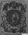 Cover for a prayer book, Silk and metal thread on silk, German