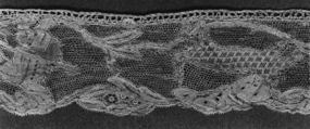 Edging, Bobbin lace, Flemish, possibly Brussels