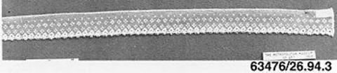 Strip, Bobbin lace, British, Northamptonshire
