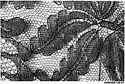 Mantilla, Cotton, machine net, Spanish