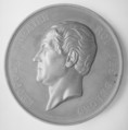 Inauguration de la colonne du congres, Medalist: Leopold Wiener (Belgian, Venlo 1823–1891 Brussels), Bronze, Belgian
