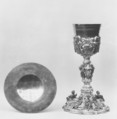Chalice, Giuseppe Agricola, Silver, parcel gilt, Italian, Rome