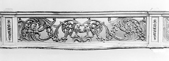 Front of balcony, Wood, polychromed and gilt, Italian, Venice
