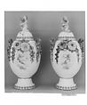 Pair of vases, Royal Porcelain Manufactory Danish, Hard-paste porcelain, Danish, Copenhagen