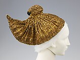 Golden Hood of Linz, metal, linen, silk, Austrian