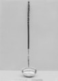 Ladle, Silver, horn, British, London