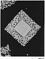 Collar, Needle lace, gros point lace, Italian, Venice