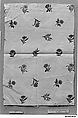Floral print, Cotton, French, possibly Jouy-en-Josas
