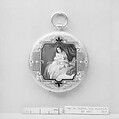 Watch, Gold, enamel, champlevé enamel, French or Swiss