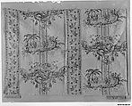 Striped print, Linen, French