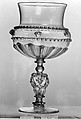 Standing cup, Glass, Austrian, possibly Hall