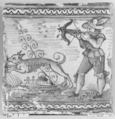 Frieze tile, Tin-glazed earthenware, Dutch