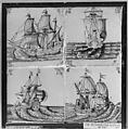 Tile, Tin-glazed earthenware, Dutch