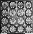 Tiles (16), Tin-glazed earthenware, Dutch, Rotterdam or Friscia