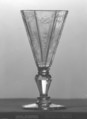Wineglass, Glass, German, Silesia