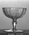 Sweetmeat glass, Glass, Bohemian