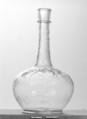 Bottle, Glass, German, probably Nuremberg
