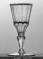 Standing cup, Christian Gottfried Schneider  German, Glass, German, Silesia