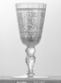 Standing cup, Zwischengold glass, Bohemian