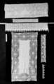 Cover, Linen, embroidered net, Spanish