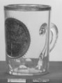 Mug, Johann Joseph Mildner (Austrian, 1764–1808), Glass, Austrian, Gutenbrunn
