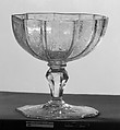 Sweetmeat glass, Glass, Bohemian