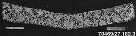 Strip, Needle lace, Italian