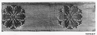 Piece, Silk and linen, French